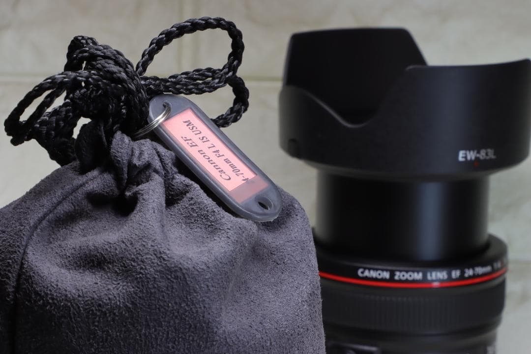 canon　EF24-70mm f4L IS USM　未使用に近い美品【最終型】