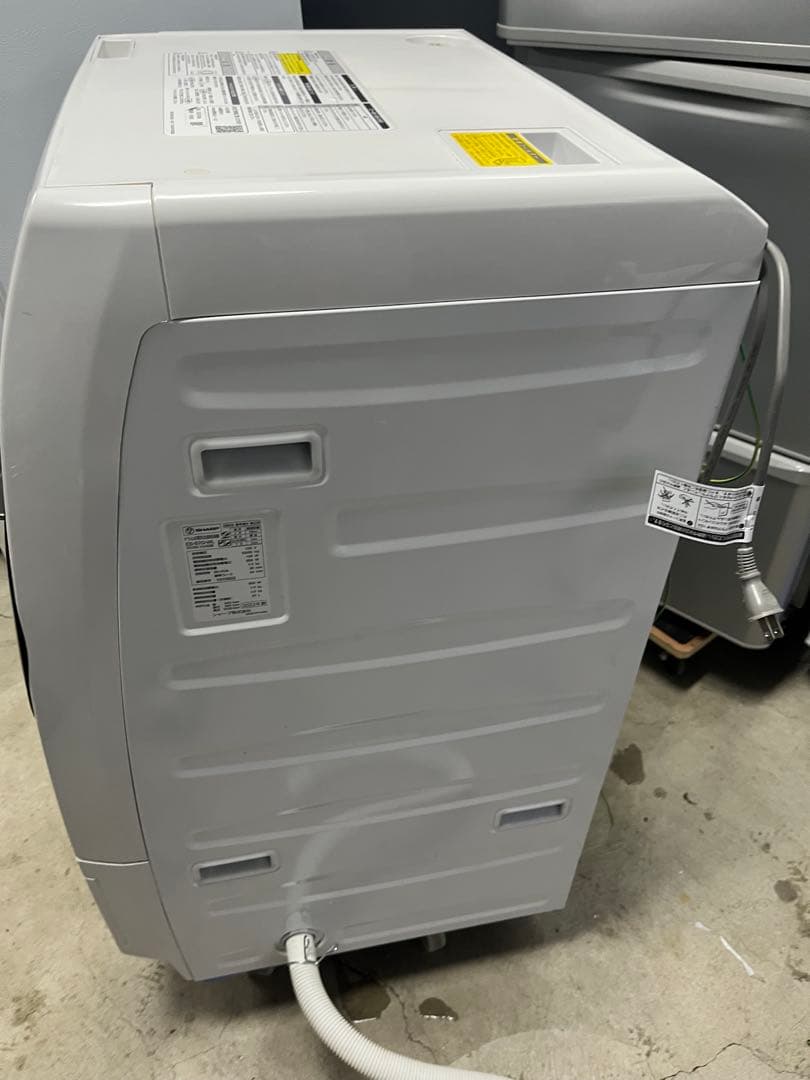 SHARP ドラム式洗濯機 ES-S7G-WL　2022年製　7キロ　T