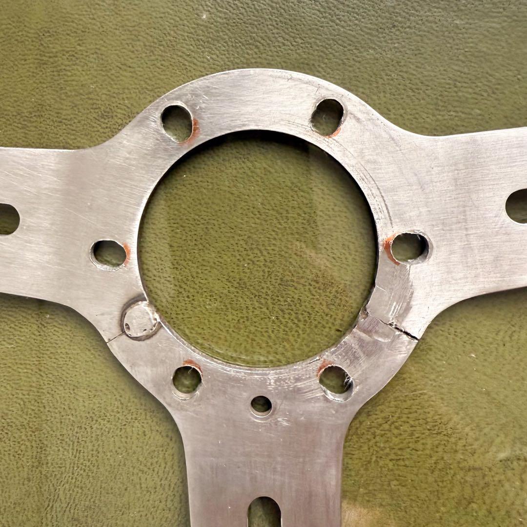 tora／希少1967伊車Ghia450SS用ウッドステアリング