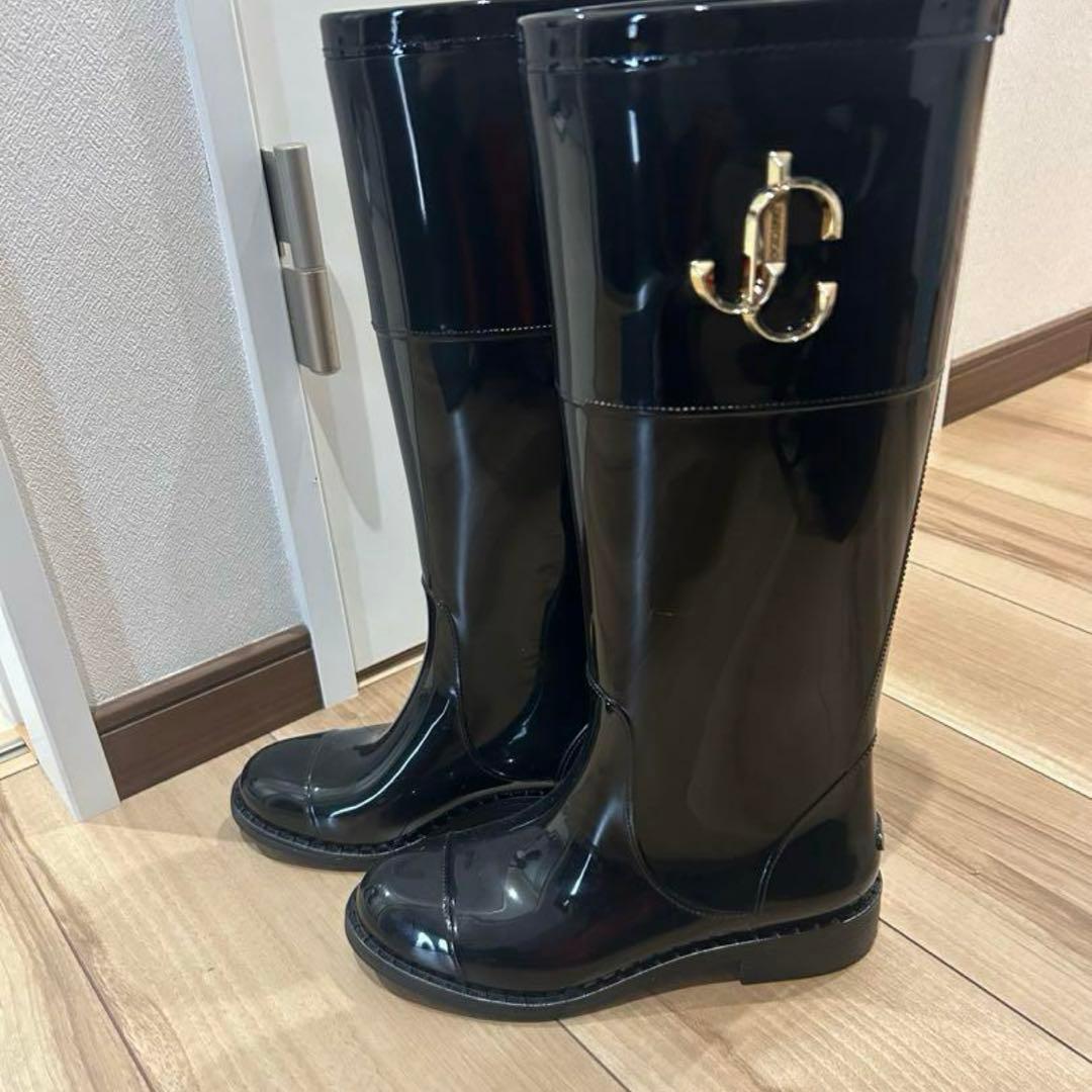 ジミーチュウ　レインブーツ　36