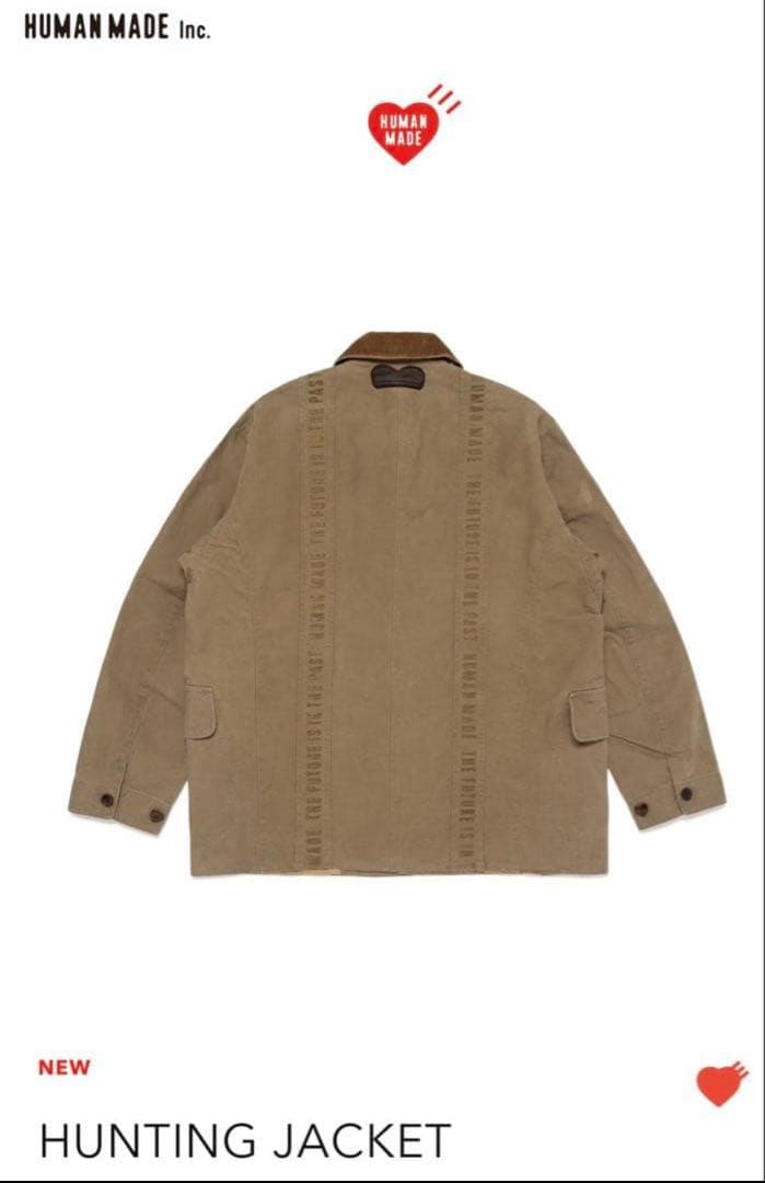 ヒューマンメイド　ハンティングジャケット