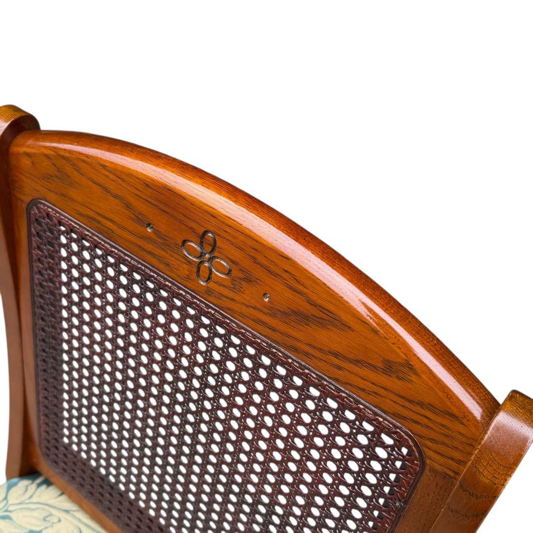 HR685 ラタン　籐　三越ブルージュ　三越家具　チェア　椅子