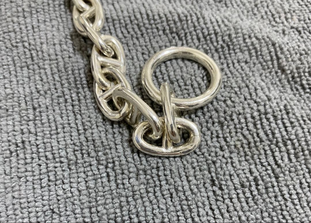 GMサイズ アンカーチェーンブレスレット SV925 シェーヌダンクル