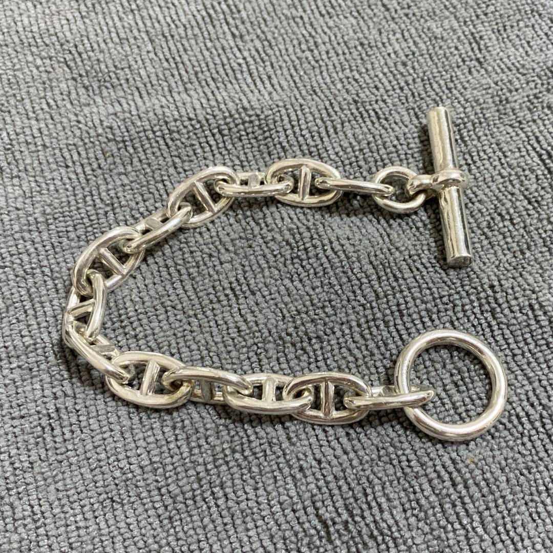 GMサイズ アンカーチェーンブレスレット SV925 シェーヌダンクル