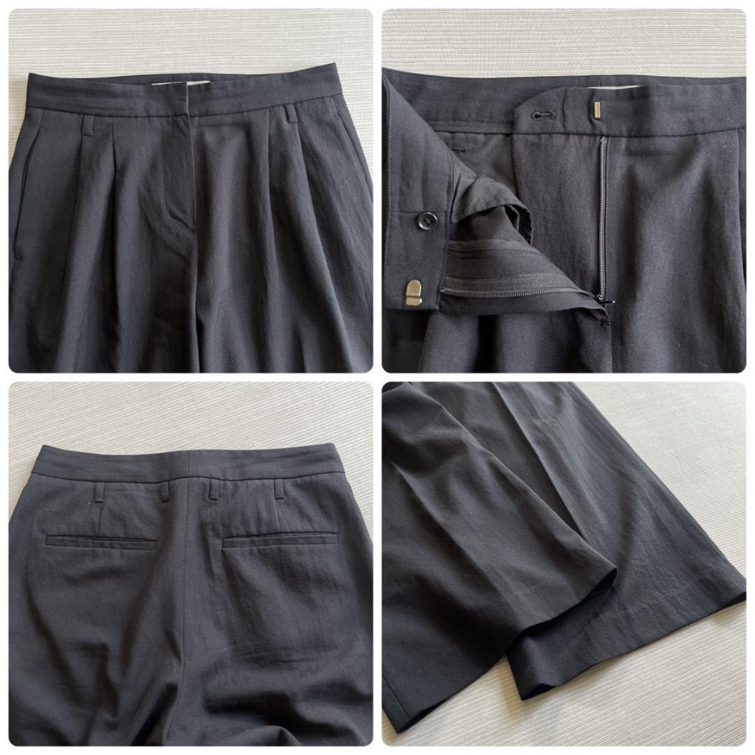 【セオリーリュクス】パンツスーツ 3点セット RISE JUJU 黒 36