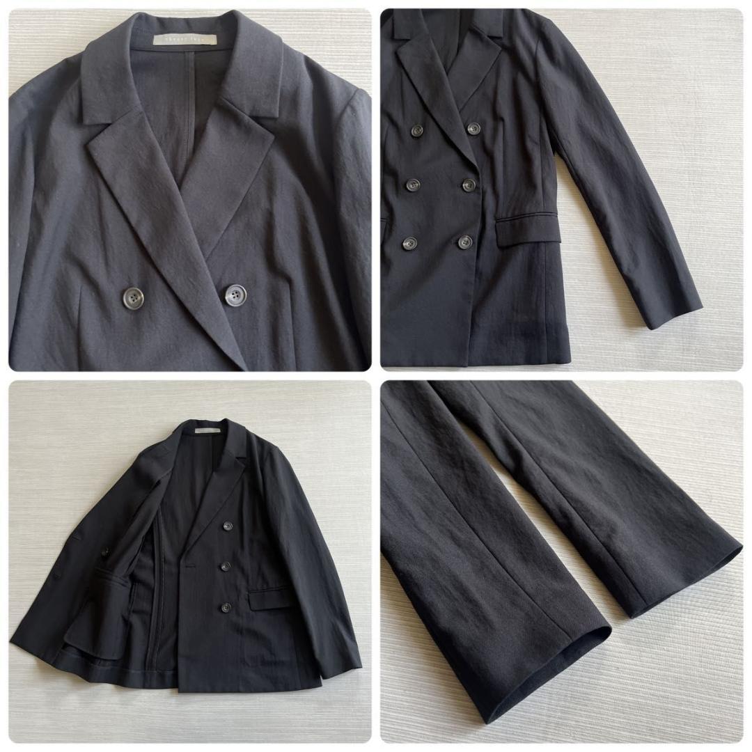 【セオリーリュクス】パンツスーツ 3点セット RISE JUJU 黒 36