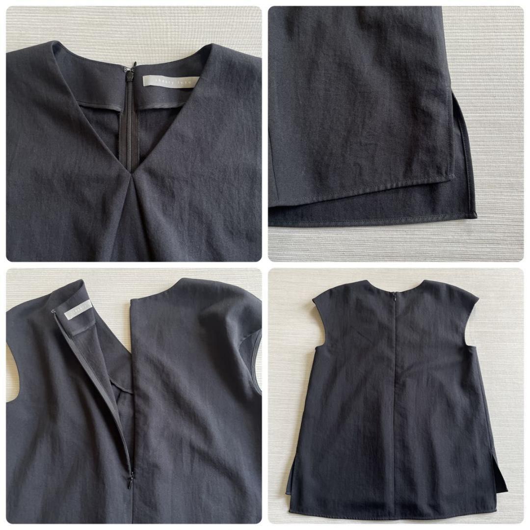 【セオリーリュクス】パンツスーツ 3点セット RISE JUJU 黒 36