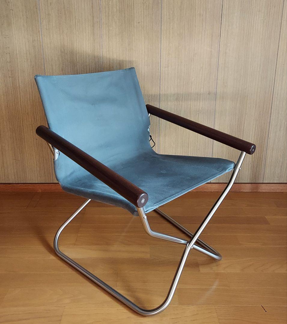 ニーチェアX 80 ダークブラウン / グレー