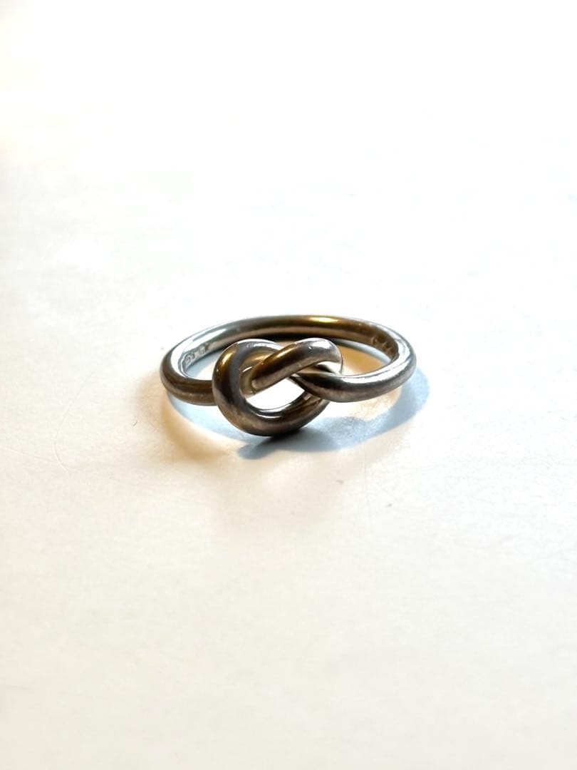   ジョージジェンセンノットリング シルバー7号