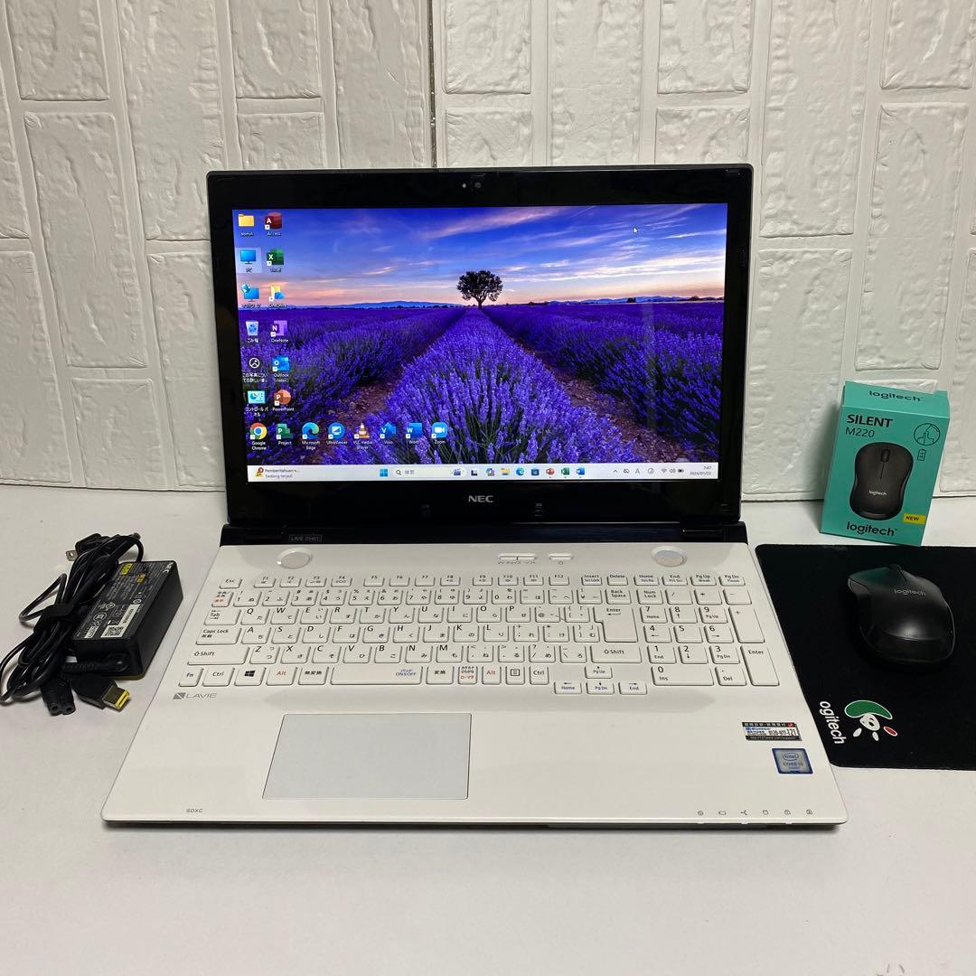 Windows11 オフィス付き　Core i5 SSD メモリ8GB NEC