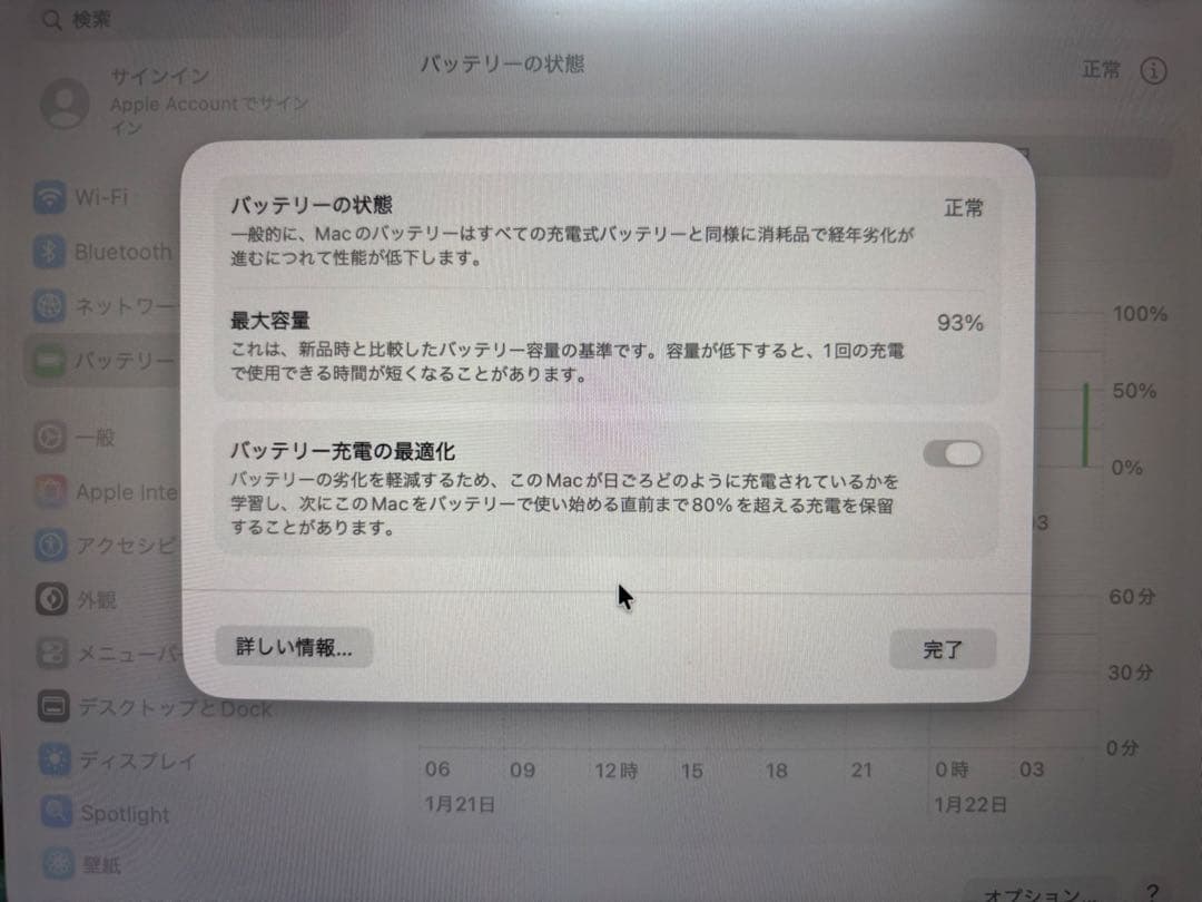Apple M1チップ搭載13インチMacBook Air