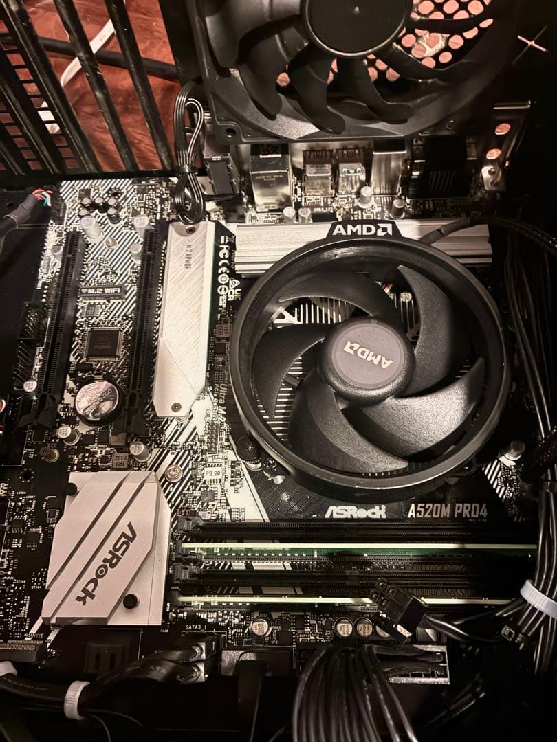 Ryzen5 5600/マザボ/メモリ16GB/SSD256/CPUクーラー