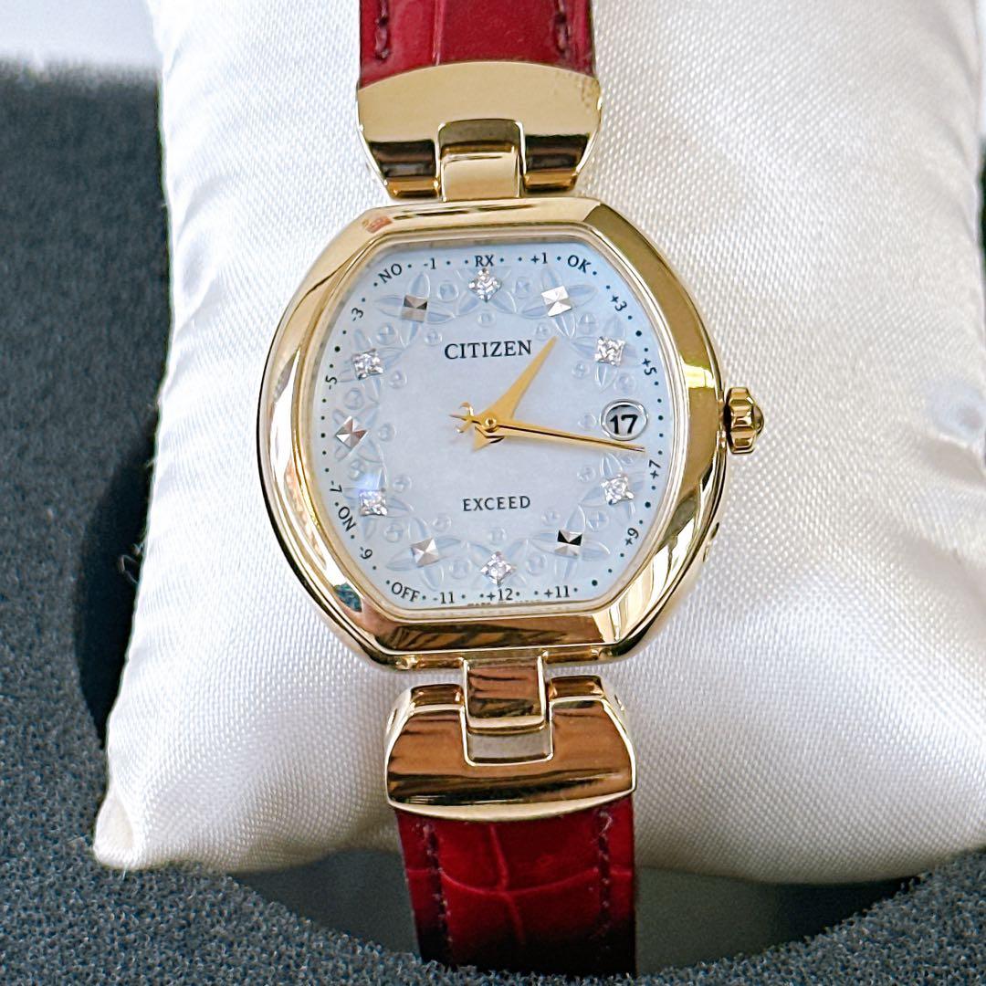CITIZEN EXCEED 腕時計 花冠　美品