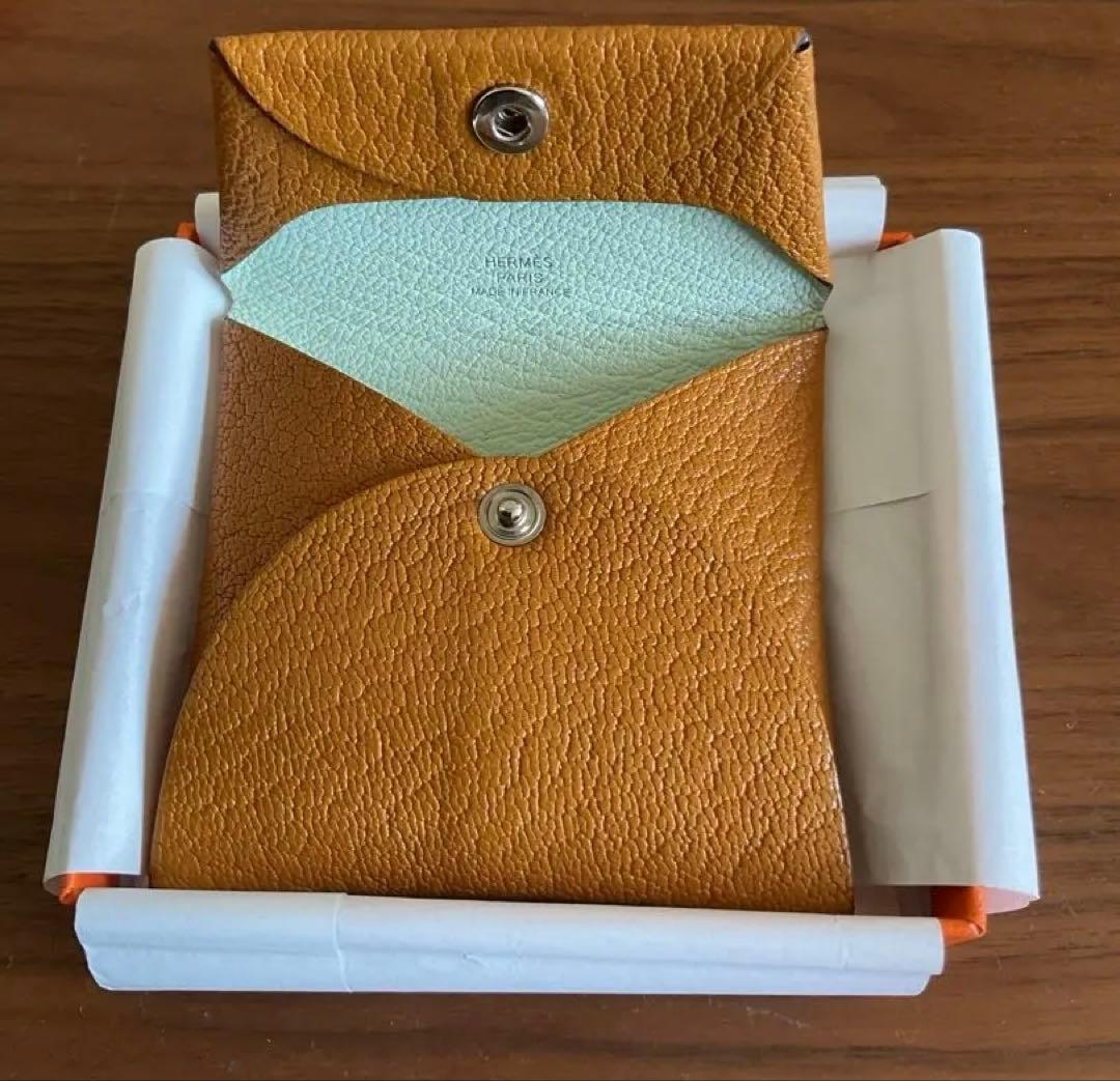 専用のお品物となりました。エルメス　バスティア　キャラメル&ヴェールフィズ