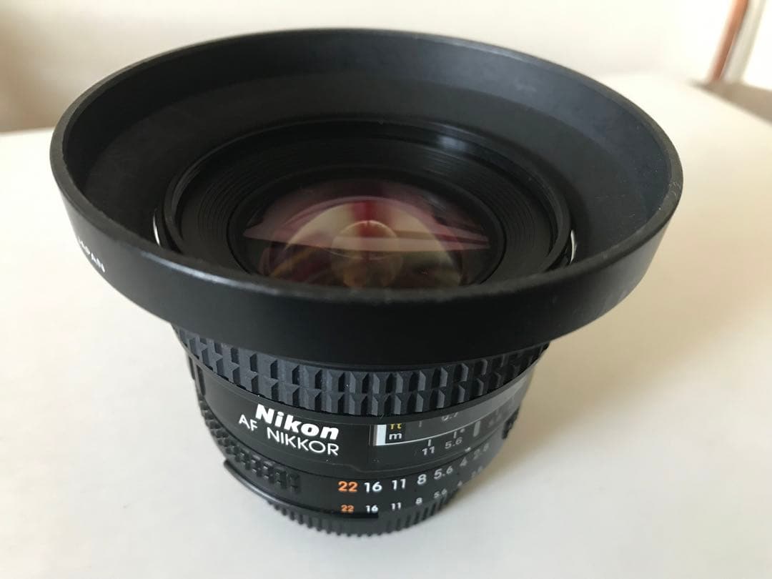 Nikon 20ミリ単焦点レンズ　f2.8