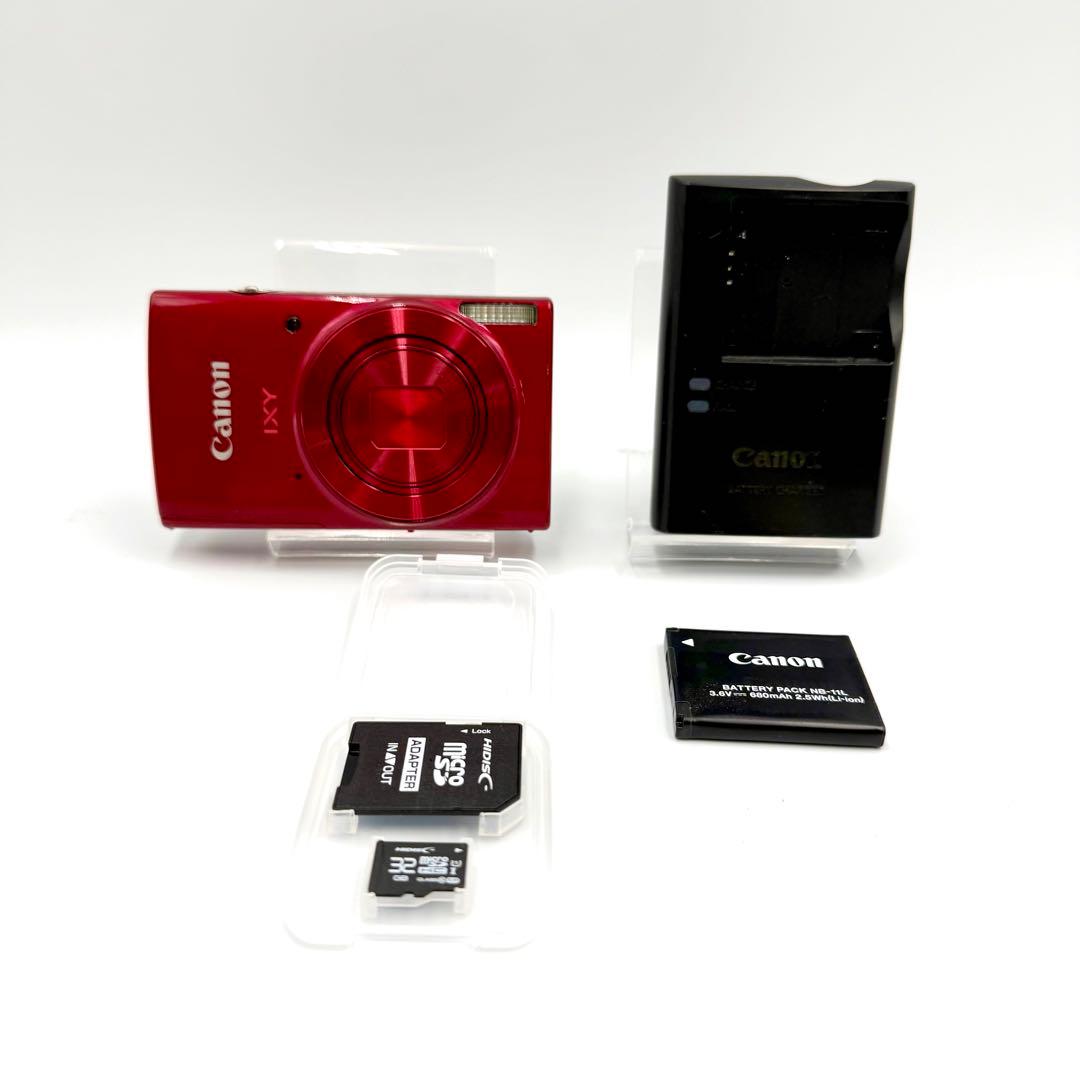 【極美品・動作確認済】Canon IXY 190 キャノン　wi-fi デジカメ