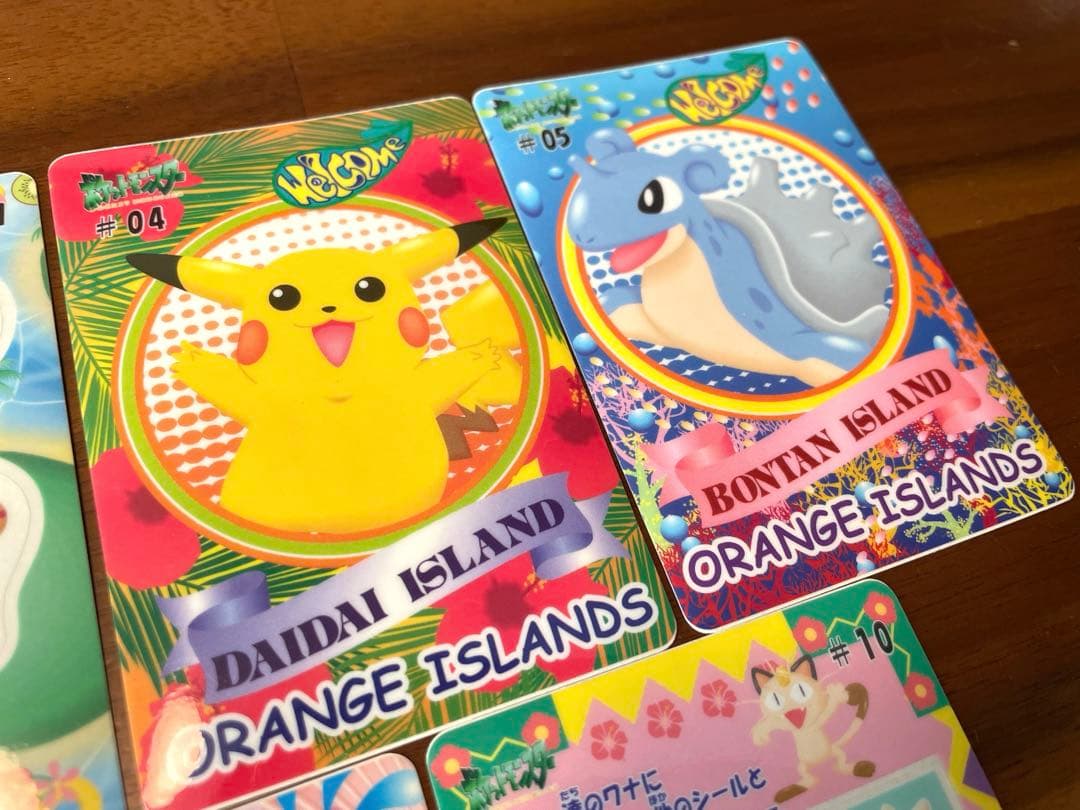 希少 レトロ ポケモン シールダス オレンジアイランド ファンシーグラフィティ