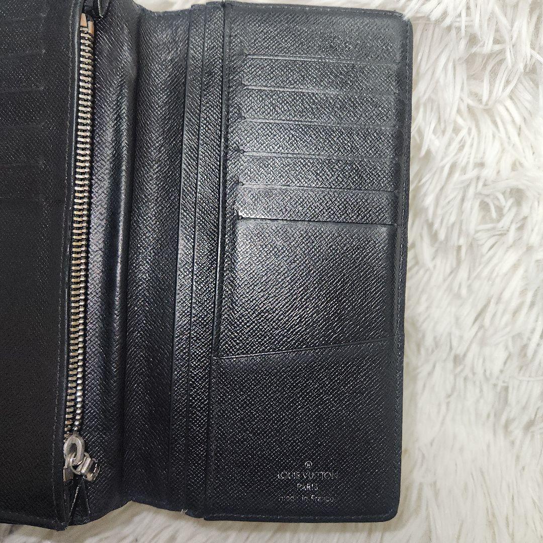 LOUIS VUITTON 長財布 ダミエ グラフィット ポルトフォイユブラザ