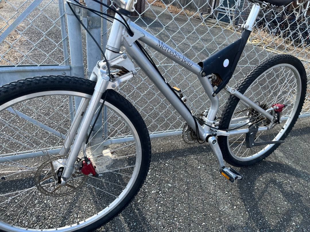 未整備　Mercedes-Benz フルサスペンション　MTB 26インチ