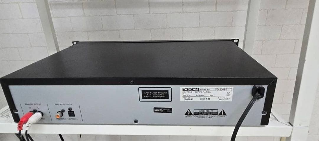 【美品&動作OK】TASCAM CD-200BT