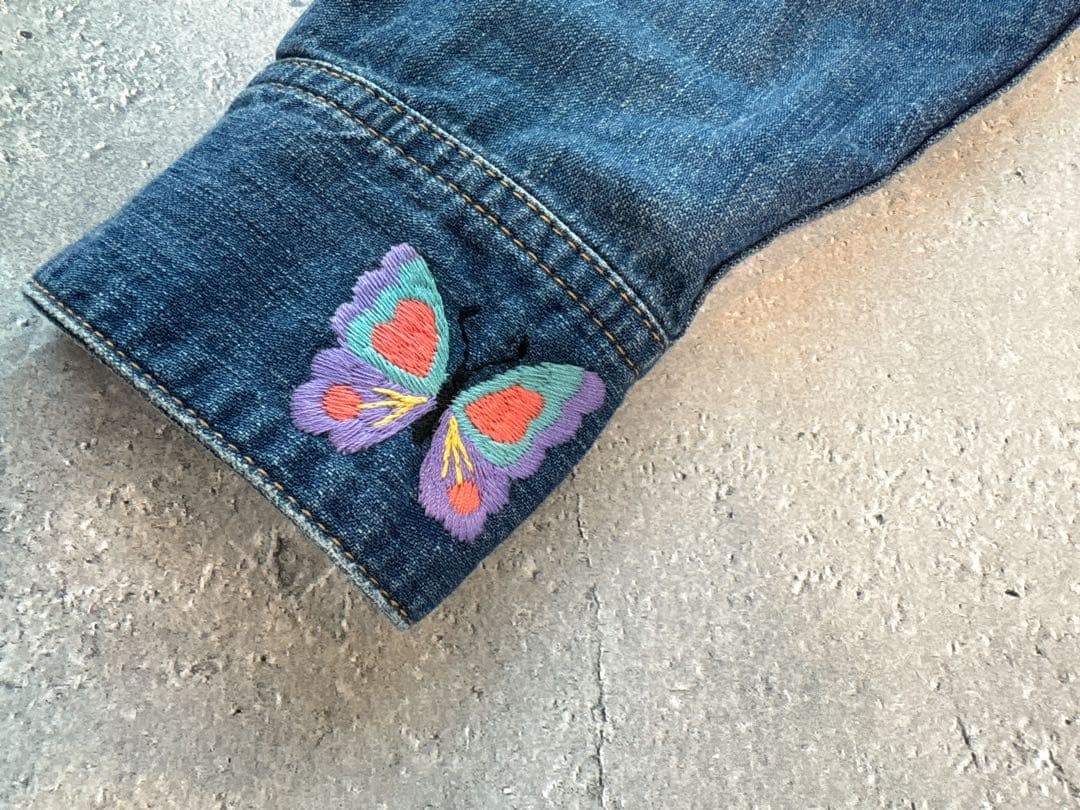 KEITA MARUYAMA ケイタマルヤマ 刺繍ウエスタンデニムシャツ