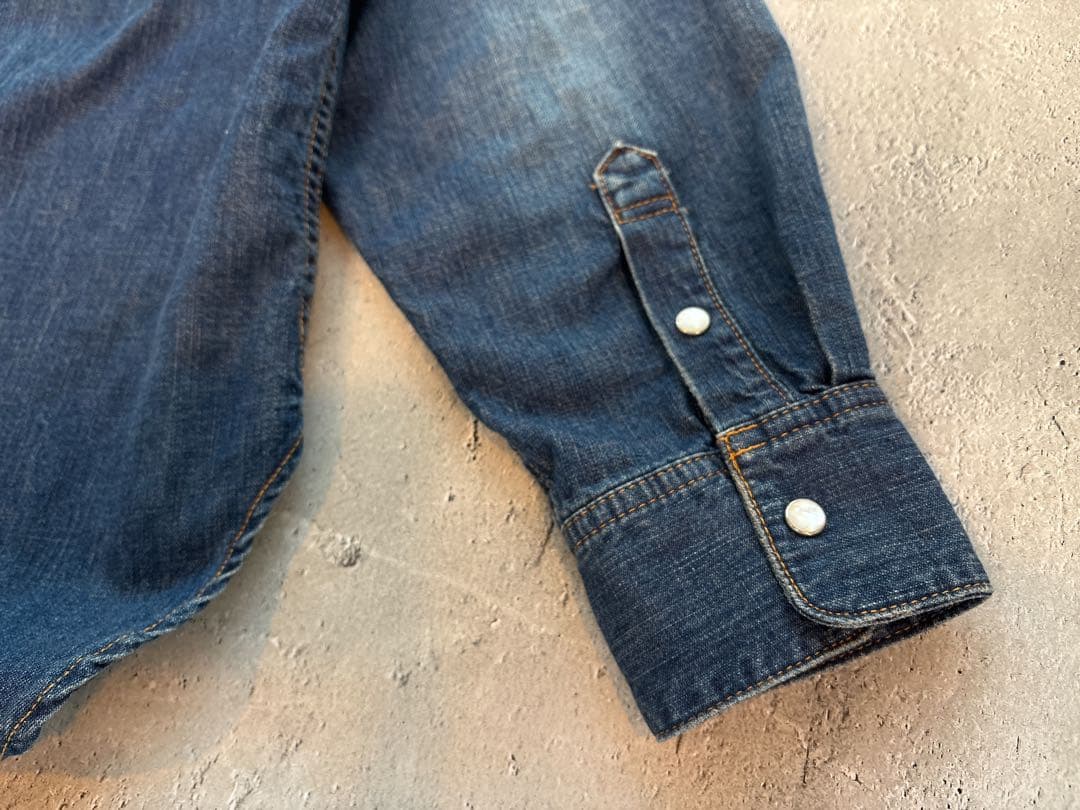 KEITA MARUYAMA ケイタマルヤマ 刺繍ウエスタンデニムシャツ