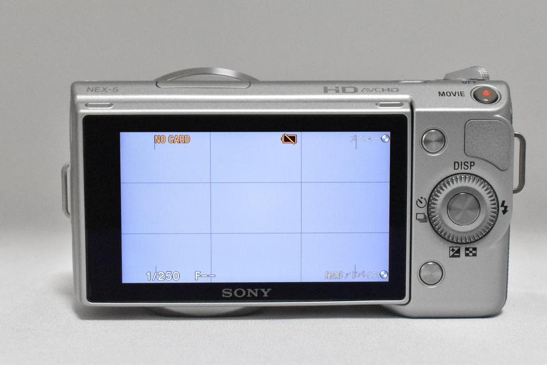 【元箱付き】SONY NEX-5 ミラーレスカメラ シルバー E 18-55mm