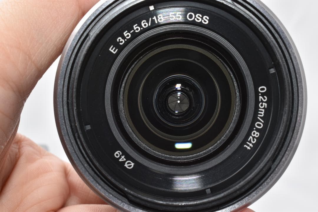 【元箱付き】SONY NEX-5 ミラーレスカメラ シルバー E 18-55mm