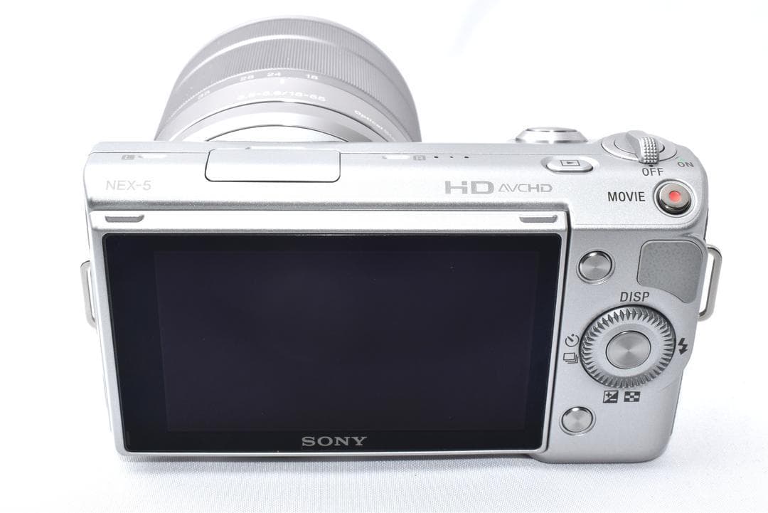 【元箱付き】SONY NEX-5 ミラーレスカメラ シルバー E 18-55mm