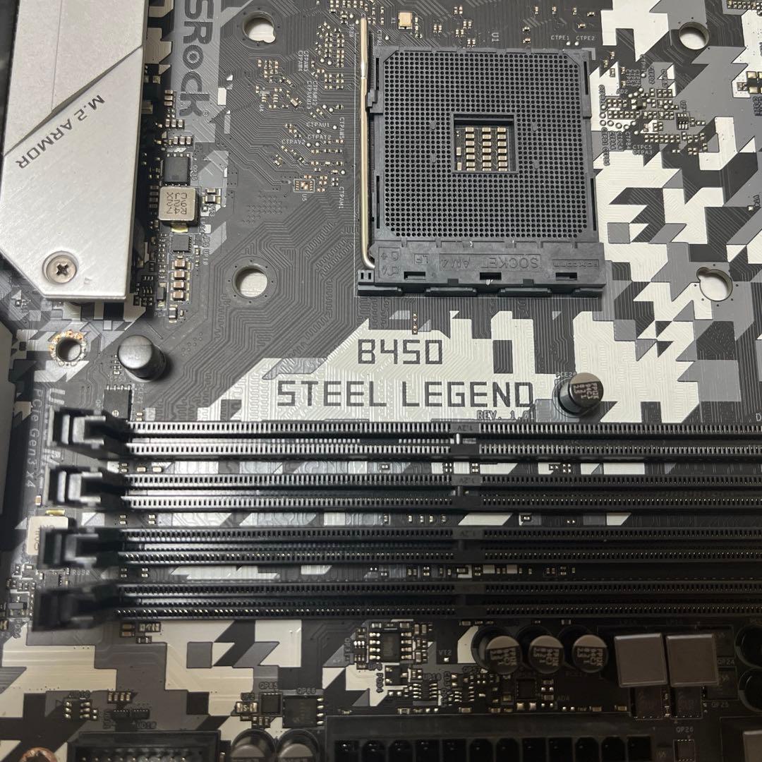 CPU Ryzen7 2700X + B450 ASRock Steel Legend