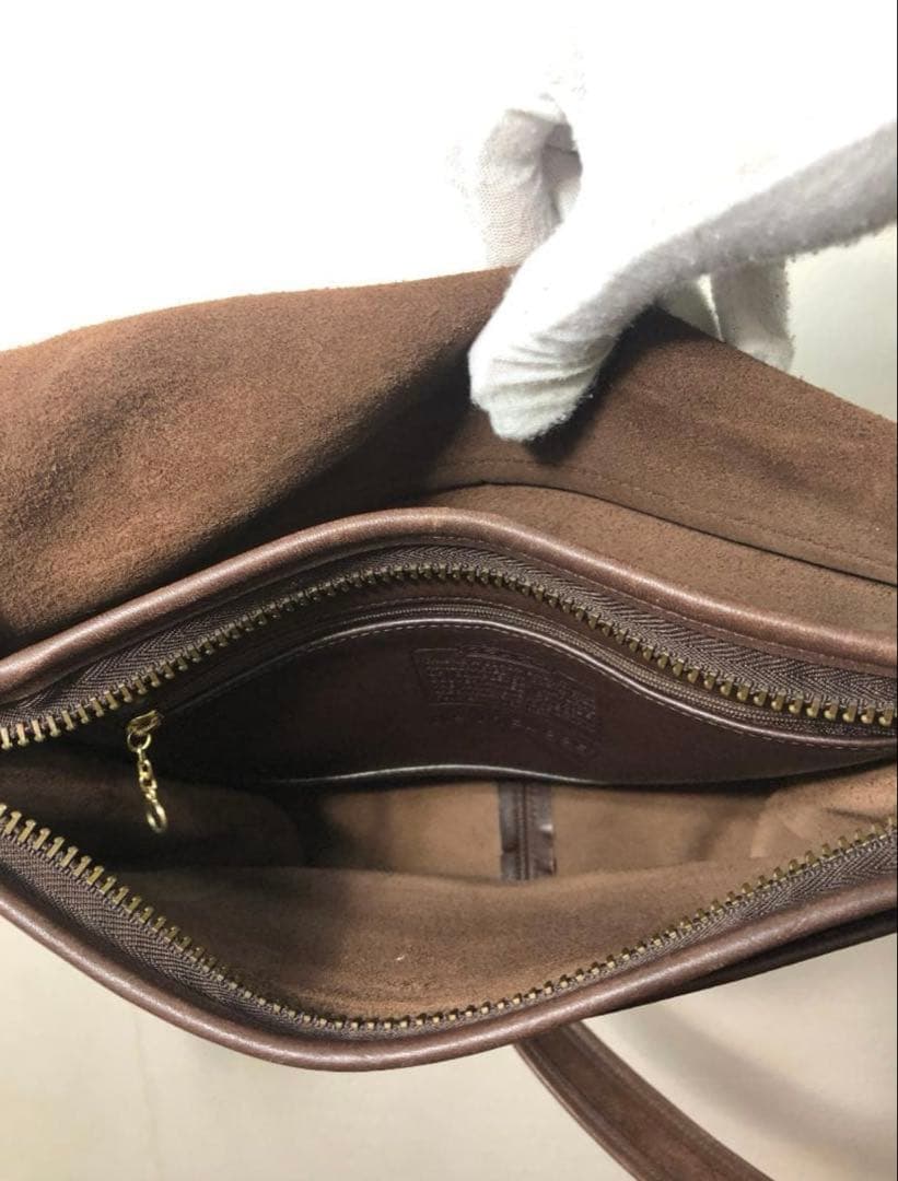 OLD COACH レザー ショルダー バッグ オールドコーチ