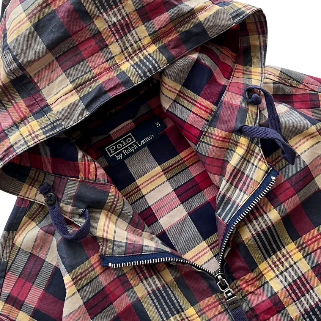 【美品90s】POLO by RALPH LAURENマドラスチェックジャケット