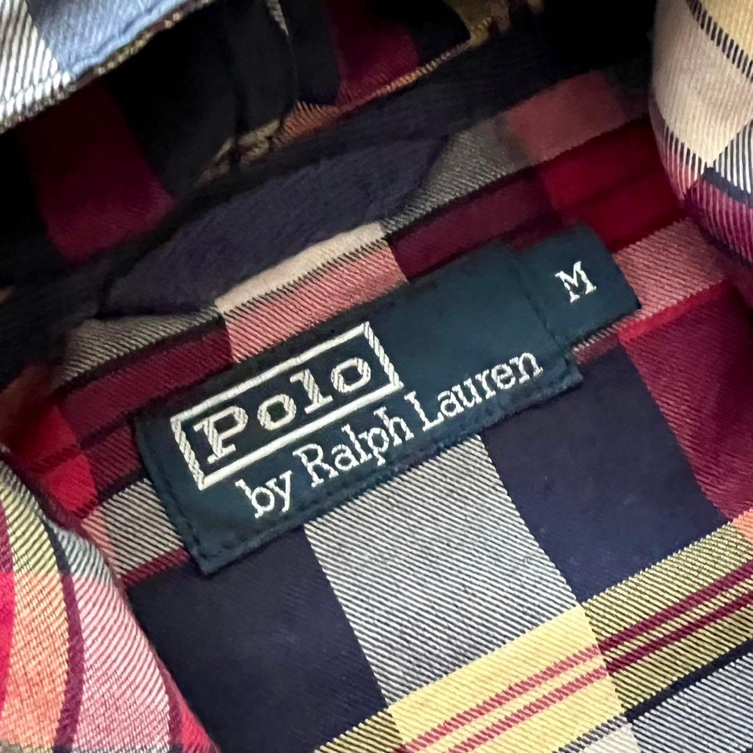 【美品90s】POLO by RALPH LAURENマドラスチェックジャケット