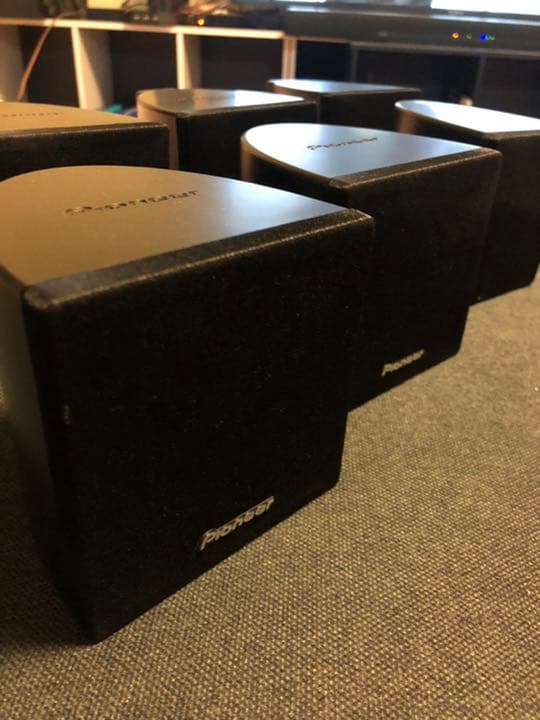 美品！Pioneerサラウンドスピーカー6個セット