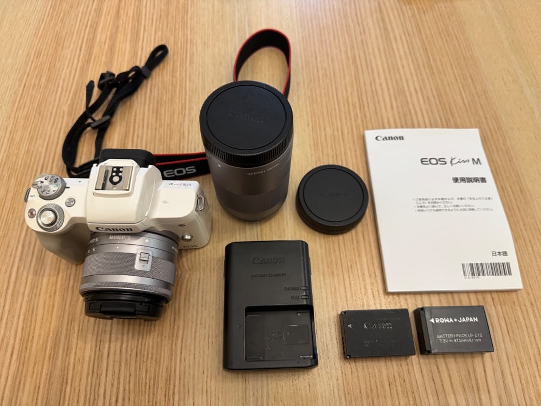 (楽一番公式アカウント69 専用)Canon EOS Kiss M ホワイト