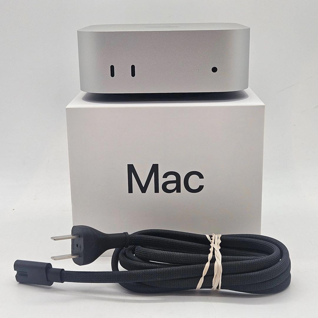 Mac mini (2024) M4チップ 16GB + 256GB