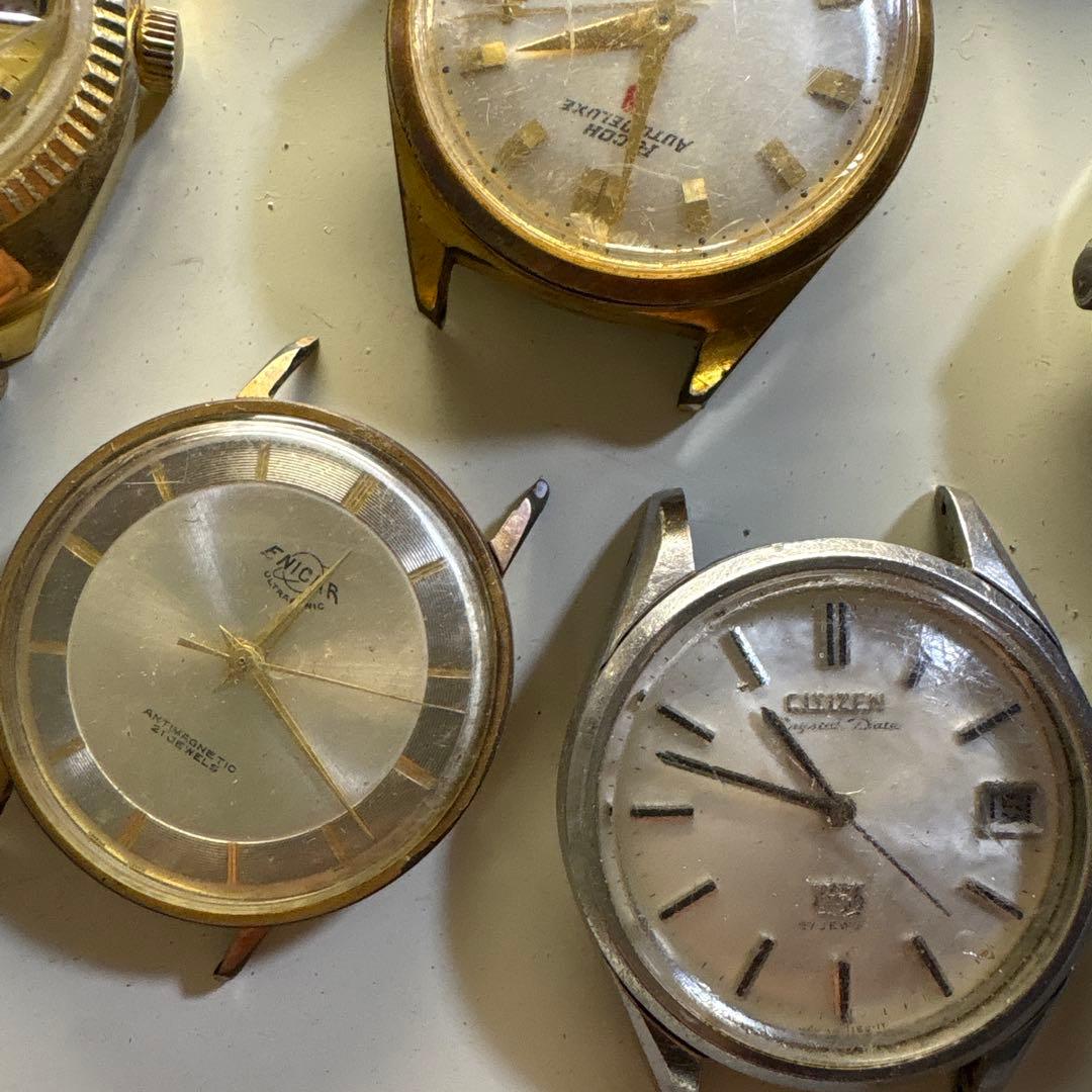 ヴィンテージ SEIKO、CITIZEN他　時計