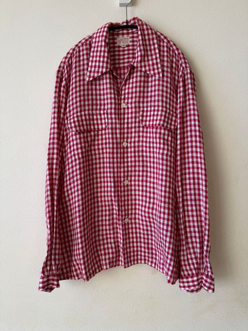 Bryceland’s ブライスランズ　スポーツシャツ(開襟シャツ)リネン