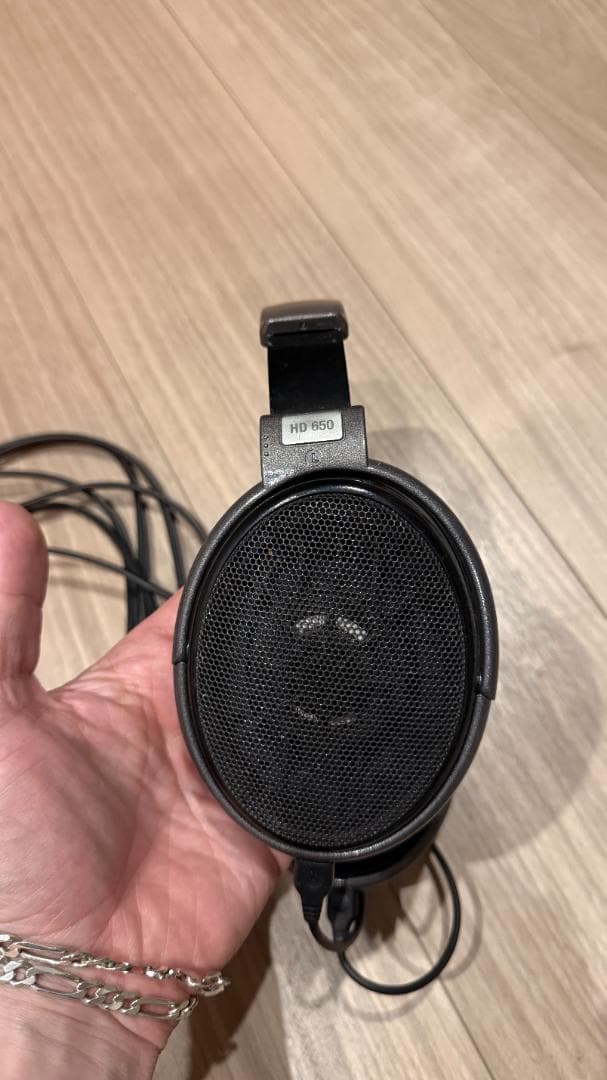 SENNHEISER HD650 パッド交換済み