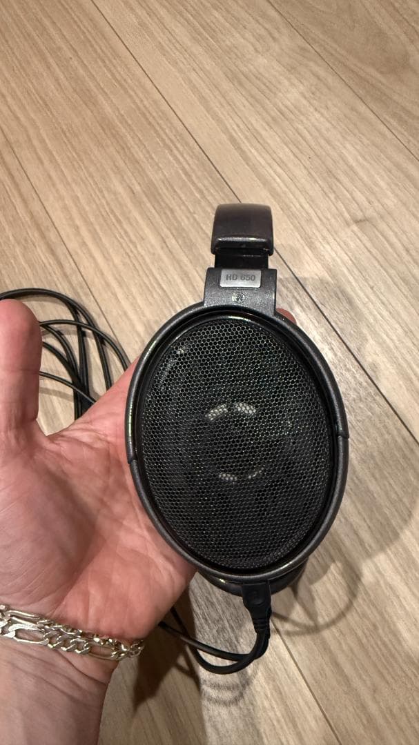 SENNHEISER HD650 パッド交換済み