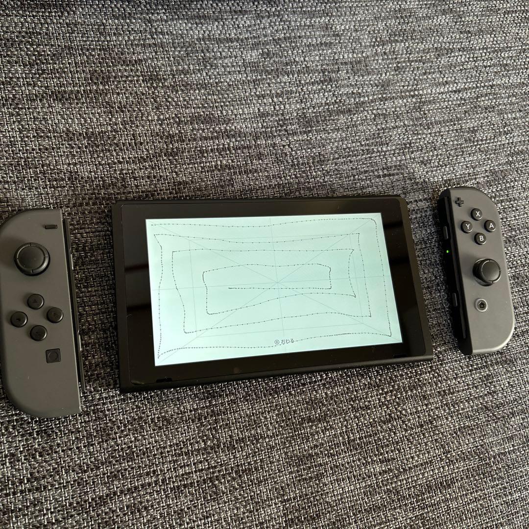 Nintendo Switch 本体 グレー バッテリー強化版 付属品完備