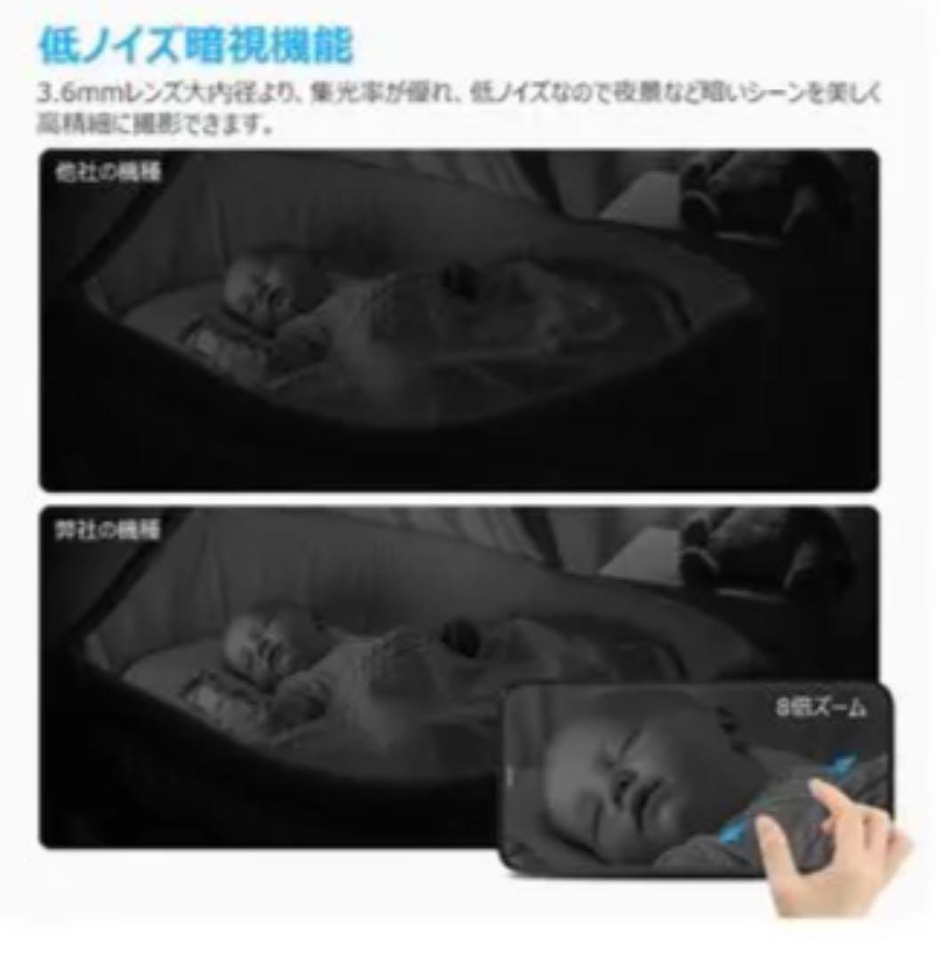 ネットワークカメラサポーター500万画素以上