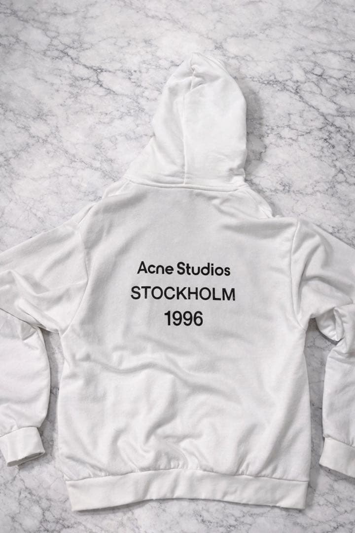 Acne Studios ホワイト パーカー