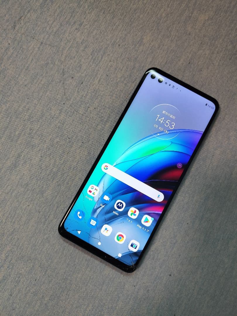 難あり品）Motorola moto g100