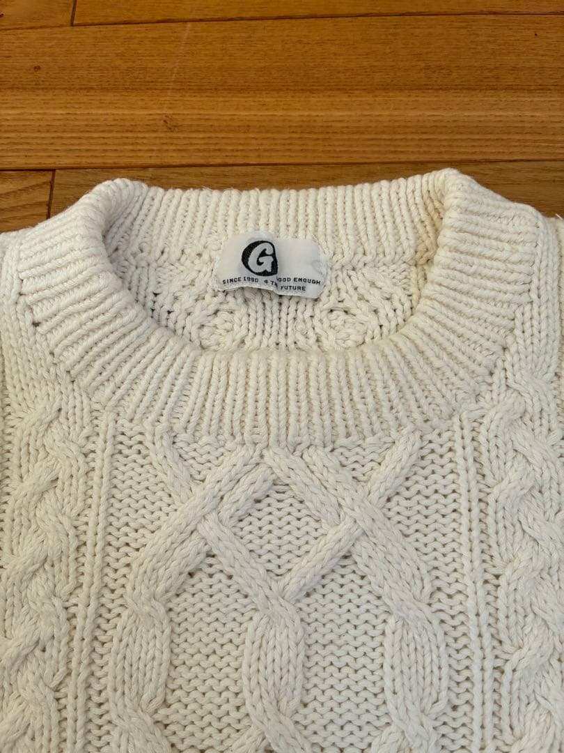 初期 GOOD ENOUGH フィッシャーマンニット