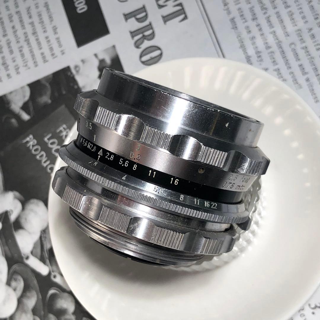 レア？　ISCO GOTTINGEN 50mm f2.8 m42マウント
