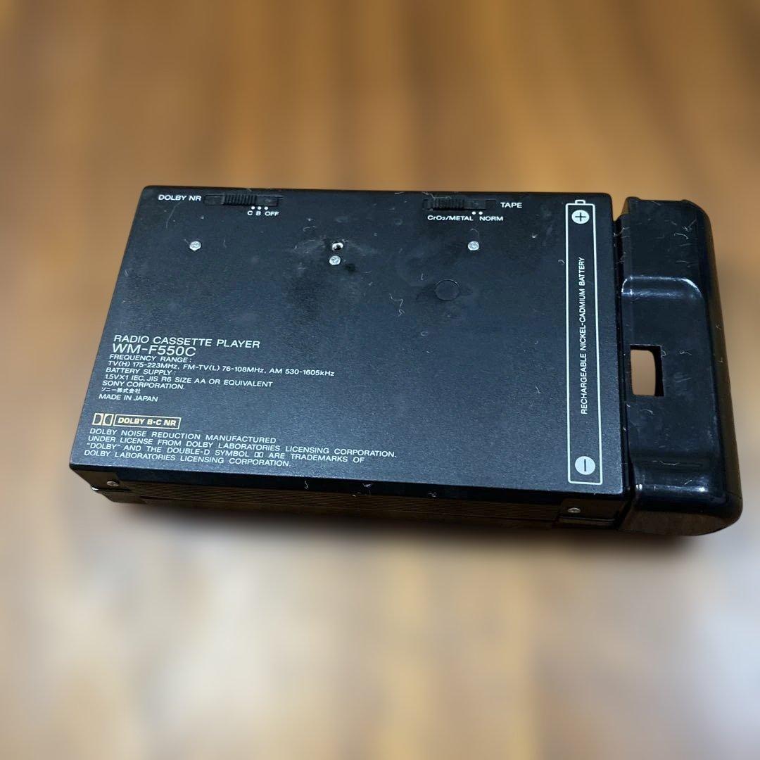 【動作未確認】☆SONY☆『ウォークマン』☆WM-F550C☆