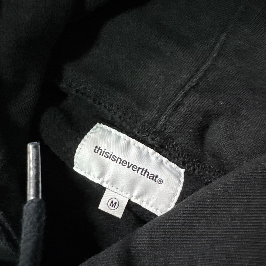 thisisneverthat ネバザ パーカー フーディ ブラック M