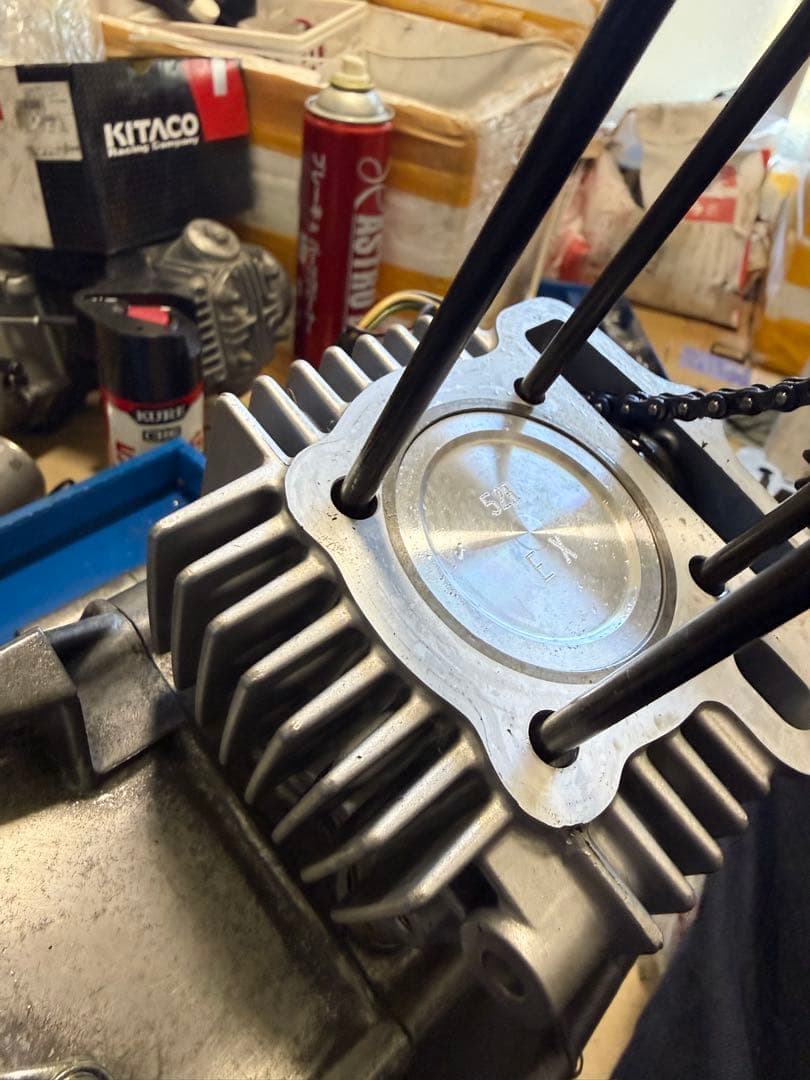 エンジン　CD50 キタコ　ボアアップ　106CC武川 モンキー　ゴリラ