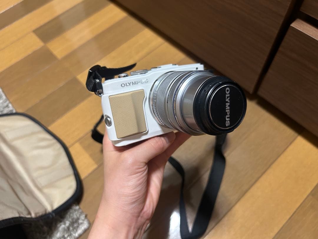 OLYMPUS E-PL5 ホワイト 望遠レンズ付き